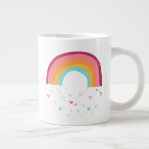 Caneca De Café Grande Happy Rainbow Magic