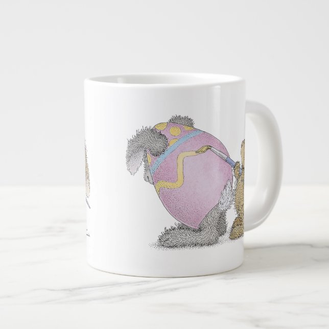 Caneca De Café Grande HappyHoppers® - Jumbo Mug (Frente Esquerda)