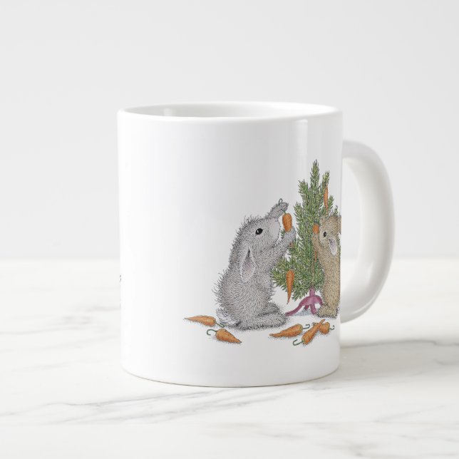 Caneca De Café Grande HappyHoppers® - Jumbo Mug (Frente Esquerda)