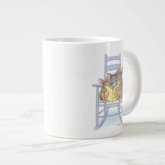 Caneca De Café Grande HappyHoppers® - Jumbo Mug (Frente Esquerda)