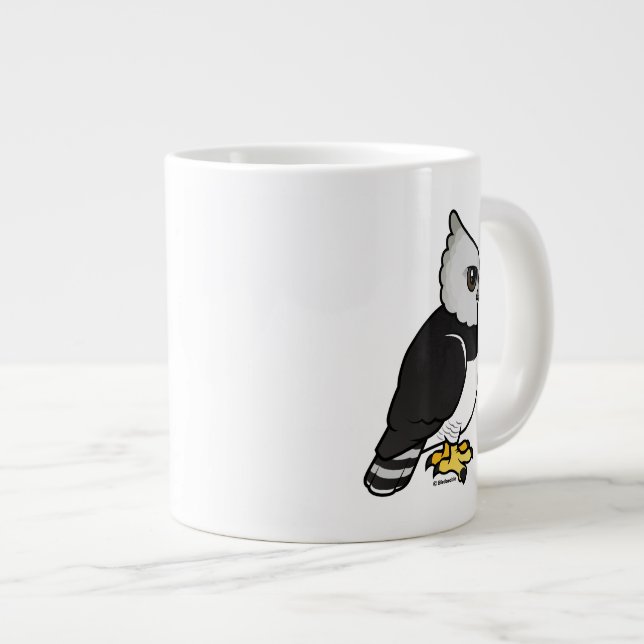 Caneca De Café Grande Harpy Eagle (Frente Esquerda)