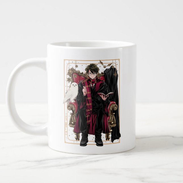 Caneca De Café Grande HARRY POTTER™ | Anime HARRY POTTER™ Sentado (Esquerda)
