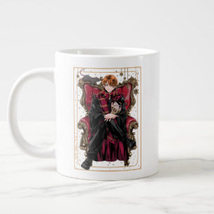 Caneca De Café Grande HARRY POTTER™   Anime Ron Weasley Seated