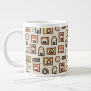 Caneca De Café Grande HARRY POTTER™ Chibi Picture Frame Patterno