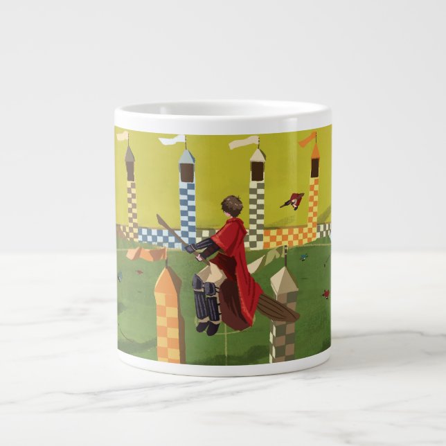 Caneca De Café Grande HARRY POTTER™ Em Busca do Pomo de Ouro (Frente)