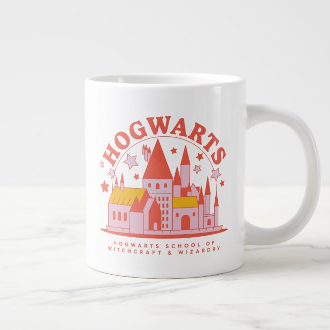 Caneca De Café Grande HARRY POTTER™ | Escola Cute HOGWARTS™ (Direita)