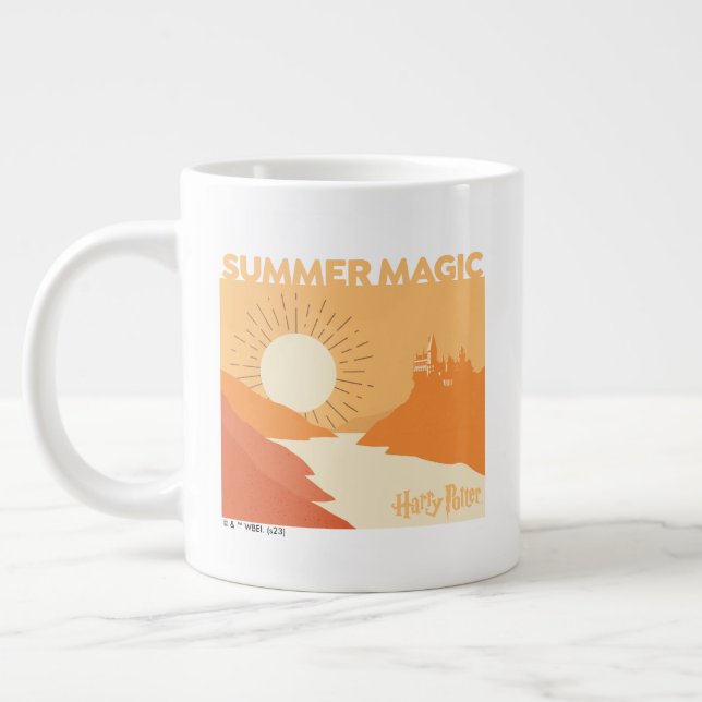Caneca De Café Grande HARRY POTTER™ | HOGWARTS™ Summer Magic (Esquerda)