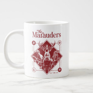 Caneca De Café Grande HARRY POTTER™ O Gráfico Marauders Animagus