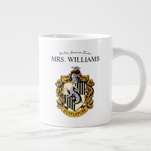 Caneca De Café Grande Harry Potter   Professor Hufflepuff Personalizado