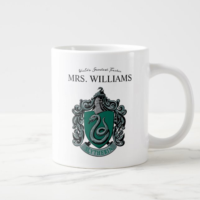 Caneca De Café Grande Harry Potter | Professor Slytherin Personalizado (Direita)