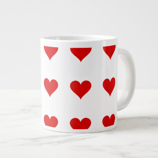 Caneca De Café Grande Heart Mug, Walentine`s Day, Friends