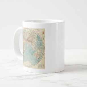 Caneca De Café Grande Hemisfério Leste 3