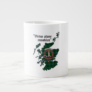 Caneca De Café Grande Henderson Clan Crachá Jumbo Mug