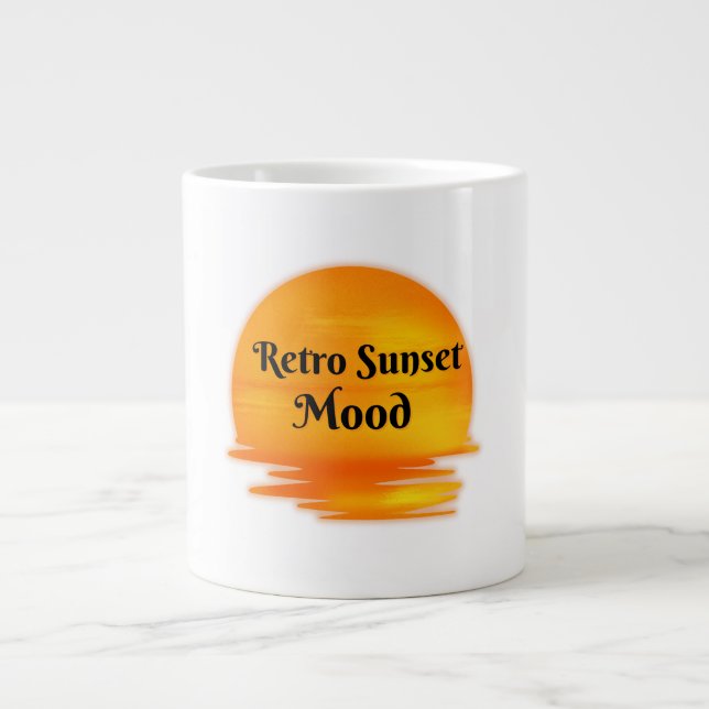 Caneca De Café Grande Hetero dos anos 80 (Frente)