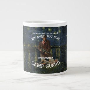 CANECA DE CAFÉ GRANDE HG FV GELA CDC FBI FAMÍLIA ANIVERSÁRIO DO NETO X