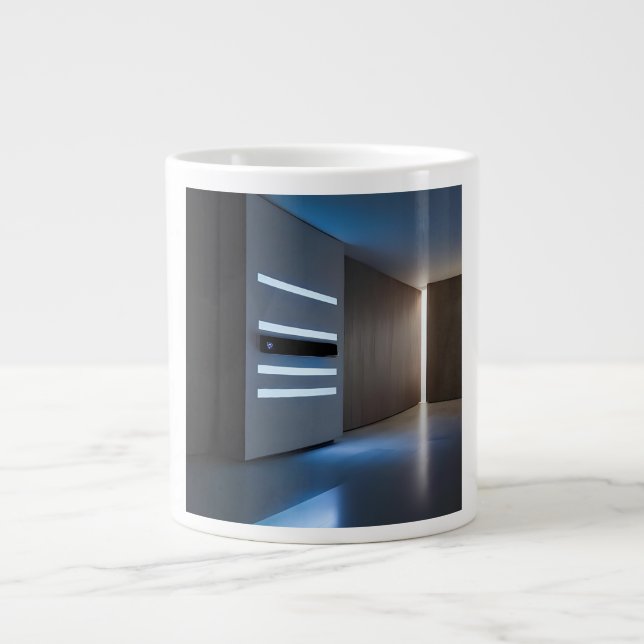 Caneca De Café Grande Hidden Smart Vent Array Stealth Tech (Frente)