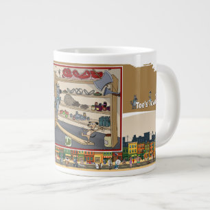 Caneca De Café Grande High Steaks Amigos
