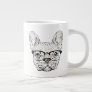 Caneca De Café Grande Hipster