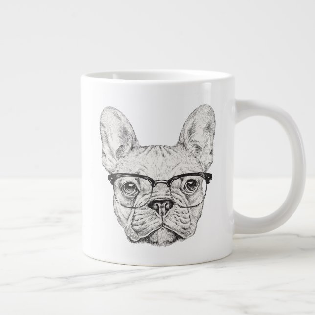 Caneca De Café Grande Hipster (Direita)