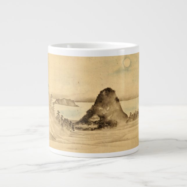 Caneca De Café Grande Hiroshige Kanazawa Jumbo Mug (Frente)