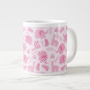 Caneca De Café Grande histórico da menina
