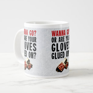 Caneca De Café Grande Hockey Executor Quer Ir