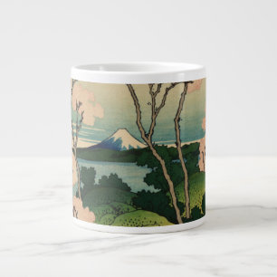 Caneca De Café Grande Hokusai Katsushika - Goten-Yama-Hill, Shinagawa
