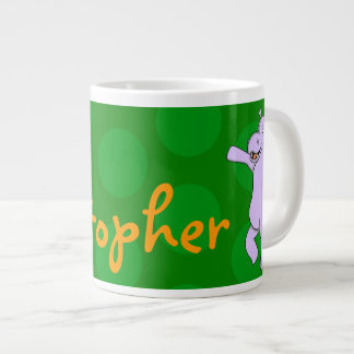 Caneca De Café Grande Holger Hippo