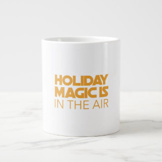 Caneca De Café Grande Holiday magic is in the air