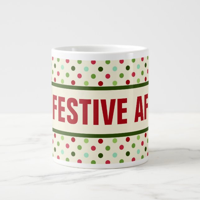 Caneca De Café Grande Holidays Mugs por ©Noteworthy Home Collection (Frente)