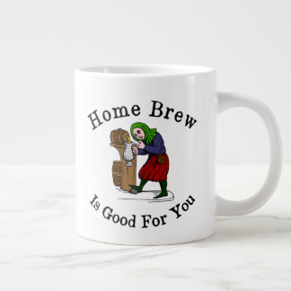 Caneca De Café Grande Home Brew é bom para você