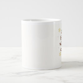 Caneca De Café Grande Home Is Where the Cocoa Is | Cozy Christmas