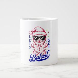 Caneca De Café Grande Homem Engraçado De Gingerpão - Vamos Que Se Enrola