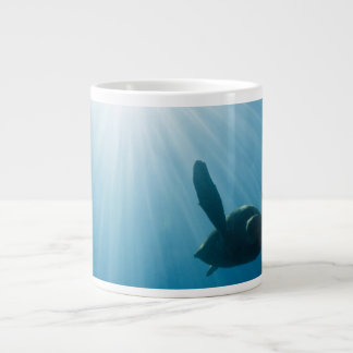 Caneca De Café Grande Honu Sunrays Café Mug