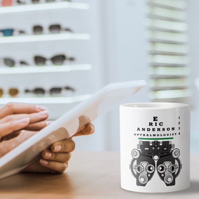 Caneca De Café Grande Horopter Profissional De Cuidados Oculares Diverti (Criador carregado)
