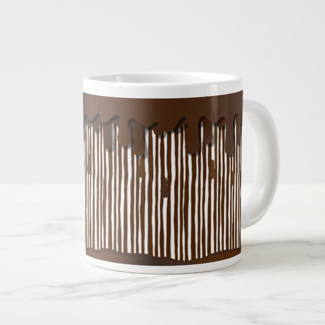 Caneca De Café Grande Hot Chocolate (Frente Esquerda)