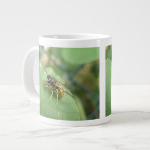 Caneca De Café Grande Hoverfly Macro Mug