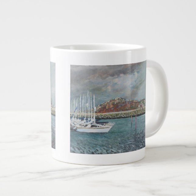 Caneca De Café Grande Howth Ireland.26/10/2001 (Frente Esquerda)