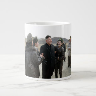 Caneca De Café Grande Huge Kim Jong Un Fan Club Coreia do Norte Café Mu