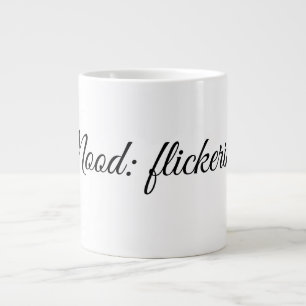 Caneca De Café Grande Humor: intermitente.