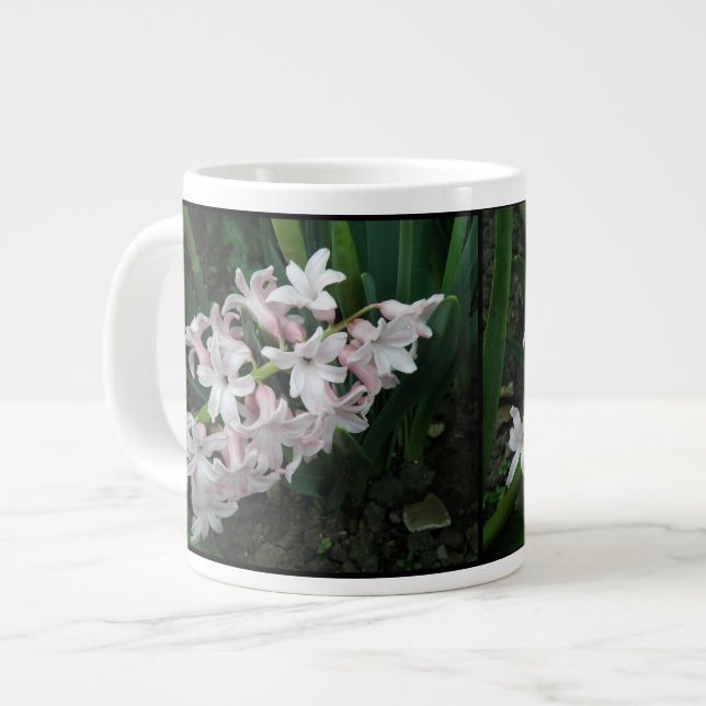 Caneca De Café Grande Hyacinths Mug (Frente Esquerda)