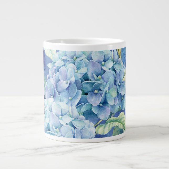 Caneca De Café Grande Hydrangea Flower Mug   (C) Mary Lee Parker (Frente)