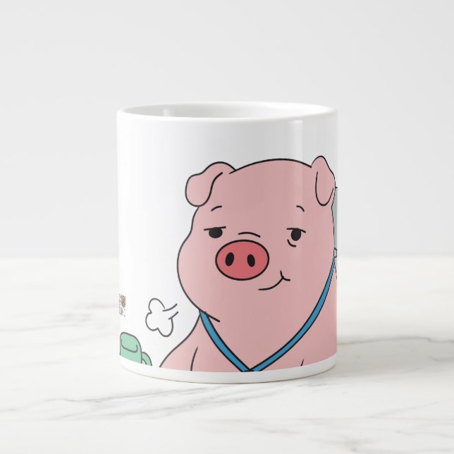 Caneca De Café Grande I Survived Another Meeting (Frente)