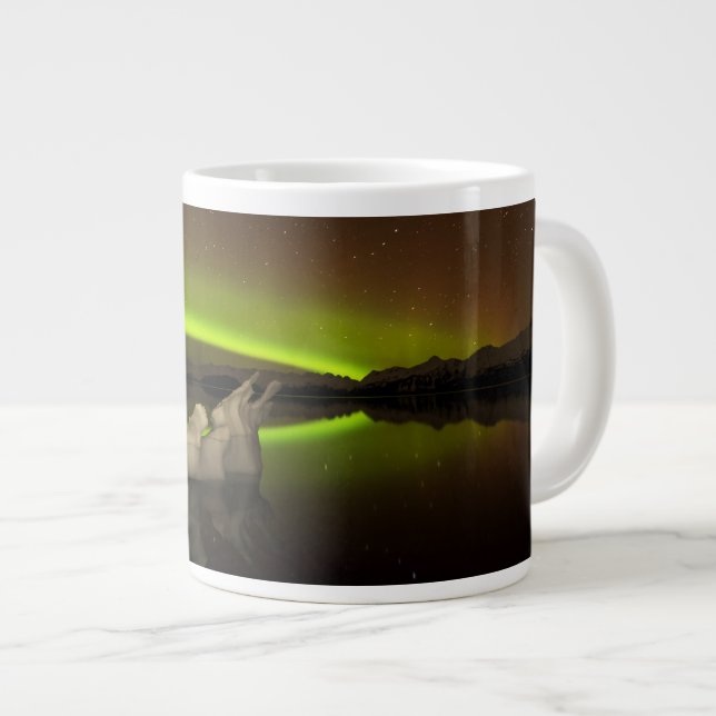 Caneca De Café Grande Iceberg Aurora (Frente Esquerda)