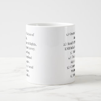 Caneca De Café Grande IEP Steps Coffee Mug