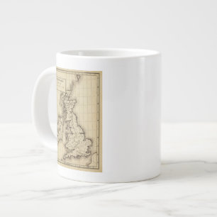 Caneca De Café Grande Ilhas Britânicas