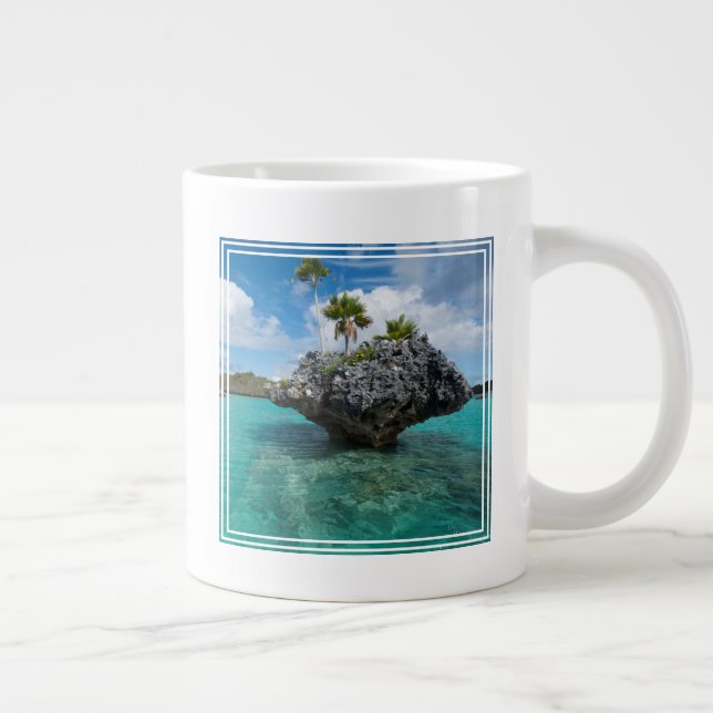 Caneca De Café Grande Ilhas De Cogumelo Nas Fiji (Direita)