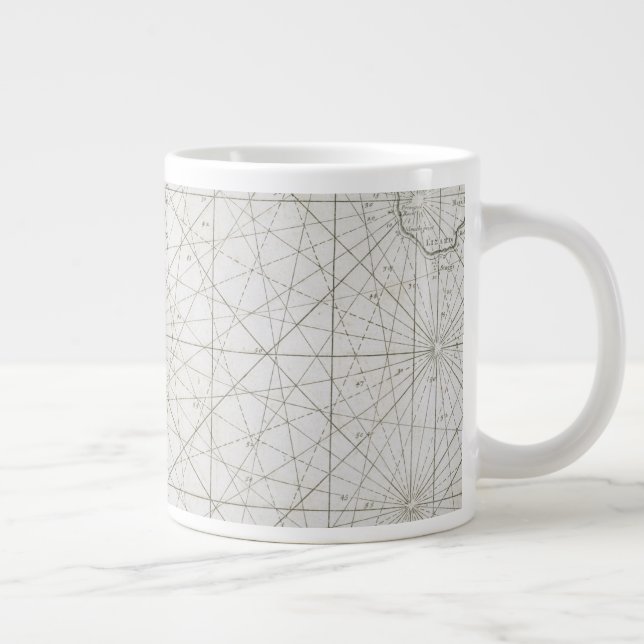 Caneca De Café Grande Ilhas Scilly & Cornwall (Direita)