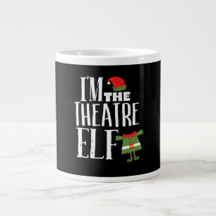 Caneca De Café Grande Im Actres Elf Coincidindo Com A Tripulação Em Ação
