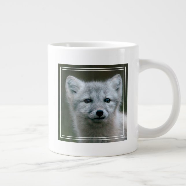 Caneca De Café Grande Imagens de Getty| Kit de raposa árctica (Direita)